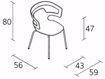 Alias Штабелируемый стул Segesta selinunte sun-id-1387301 - Вид №8