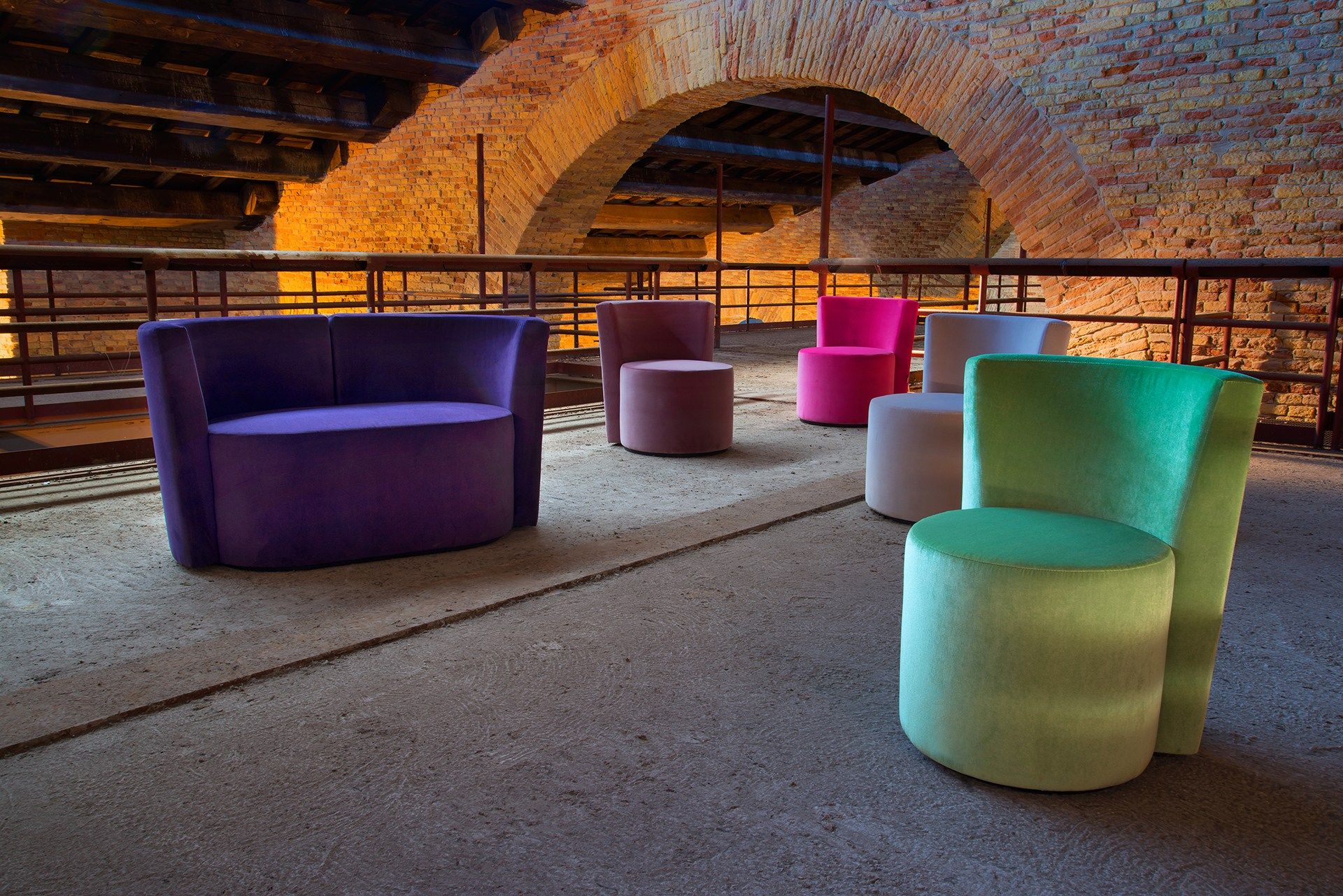 2-местный съемный тканевый диван Domingo Salotti Dalt ARCH-00097968 - Вид №3