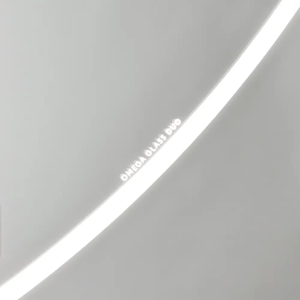 Зеркало Omega Glass Duo с цветной подсветкой для современной ванной 89377852 STLM-1392271 - Вид №4