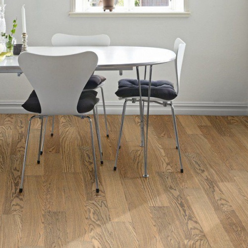 Паркетная доска Golvabia Lightwood Plank антик Дуб Натур (Гладкая) 1190х143 мм 1700200002 - Вид №11