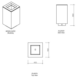 Наружные бетонные стойки для мусора