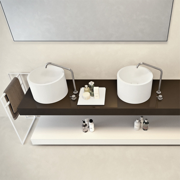 46496 Накладная раковина на столешницу  овальная MAKRO  - Вид №2