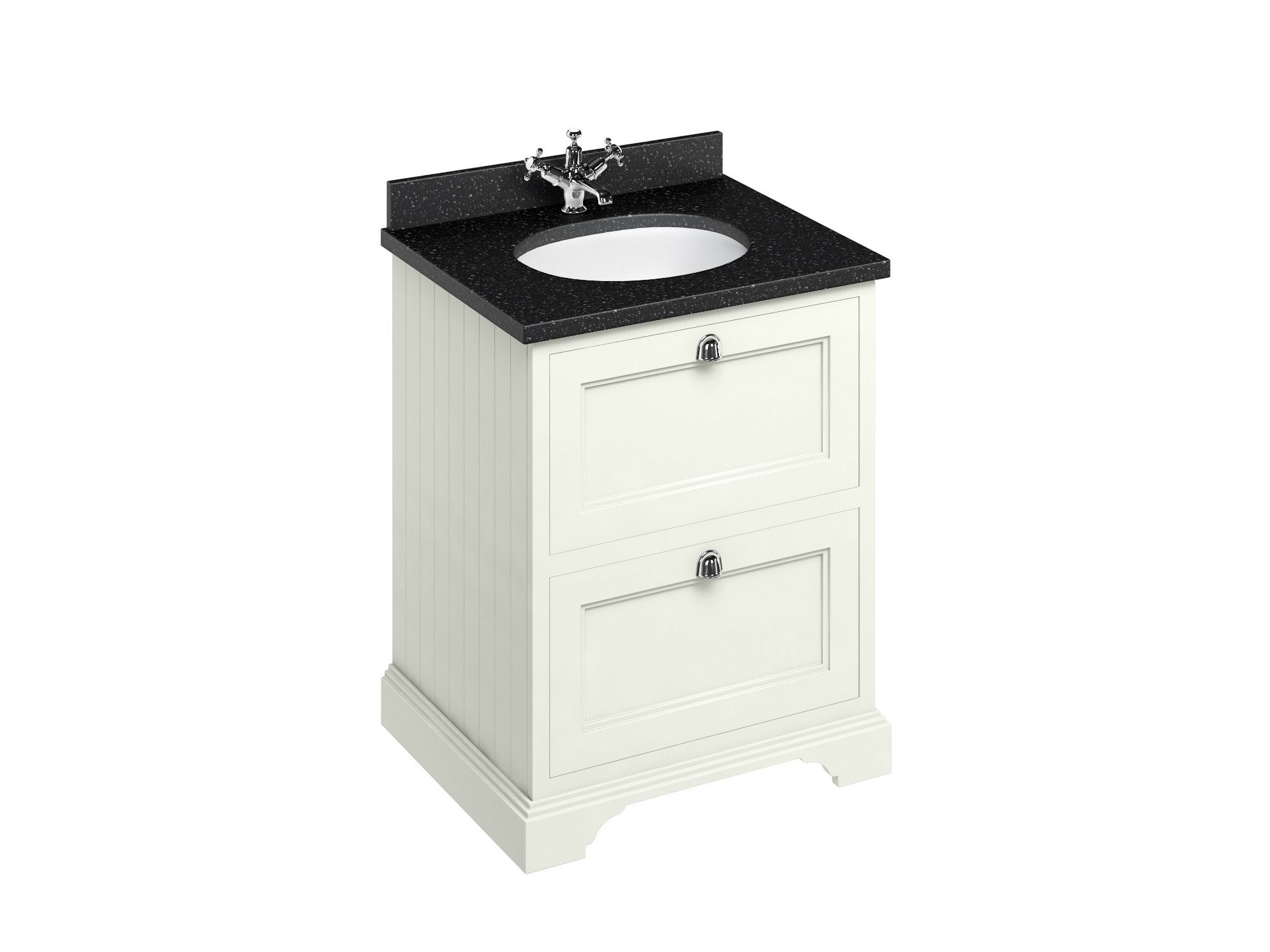 Напольный шкаф для умывальника из МДФ с ящиками Burlington MINERVA ARCH-00047533 - Вид №3