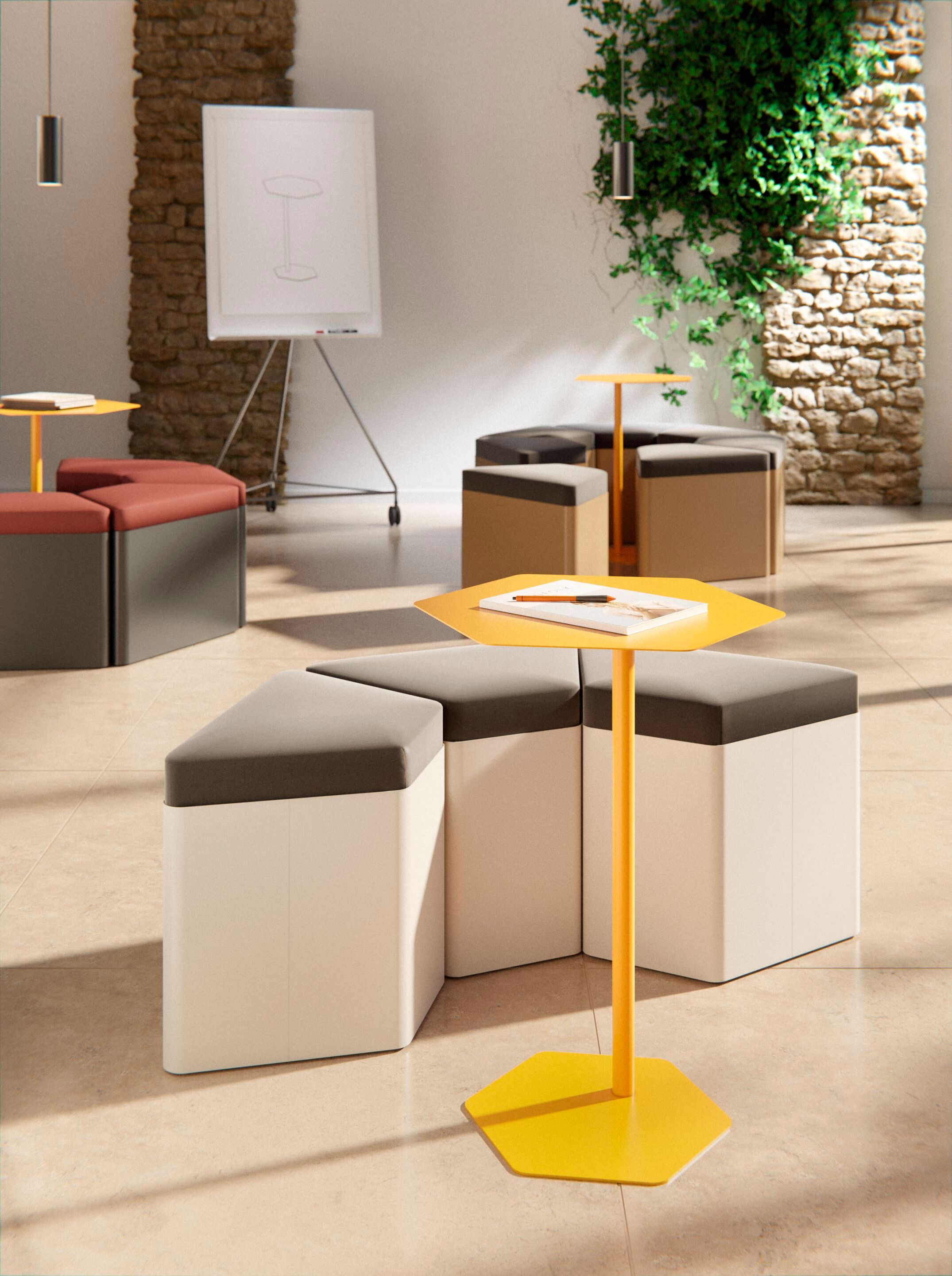 Шестигранный стол из листового металла Made Design Niseko ARCH-00059386 - Вид №2