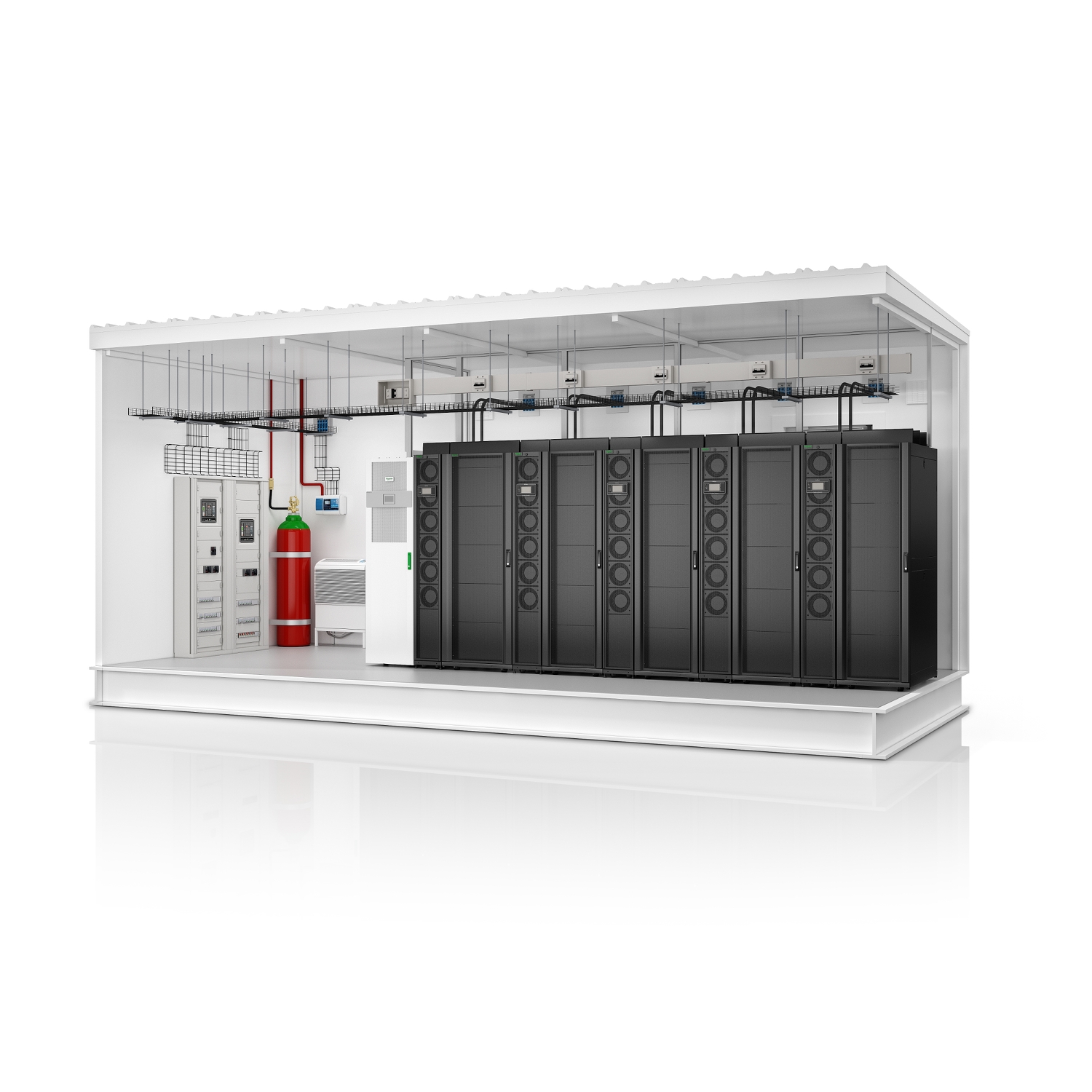 PFMIEJ075D1R005B All In One Module 75kW 5 rack InRow DX 400V Schneider Electric 