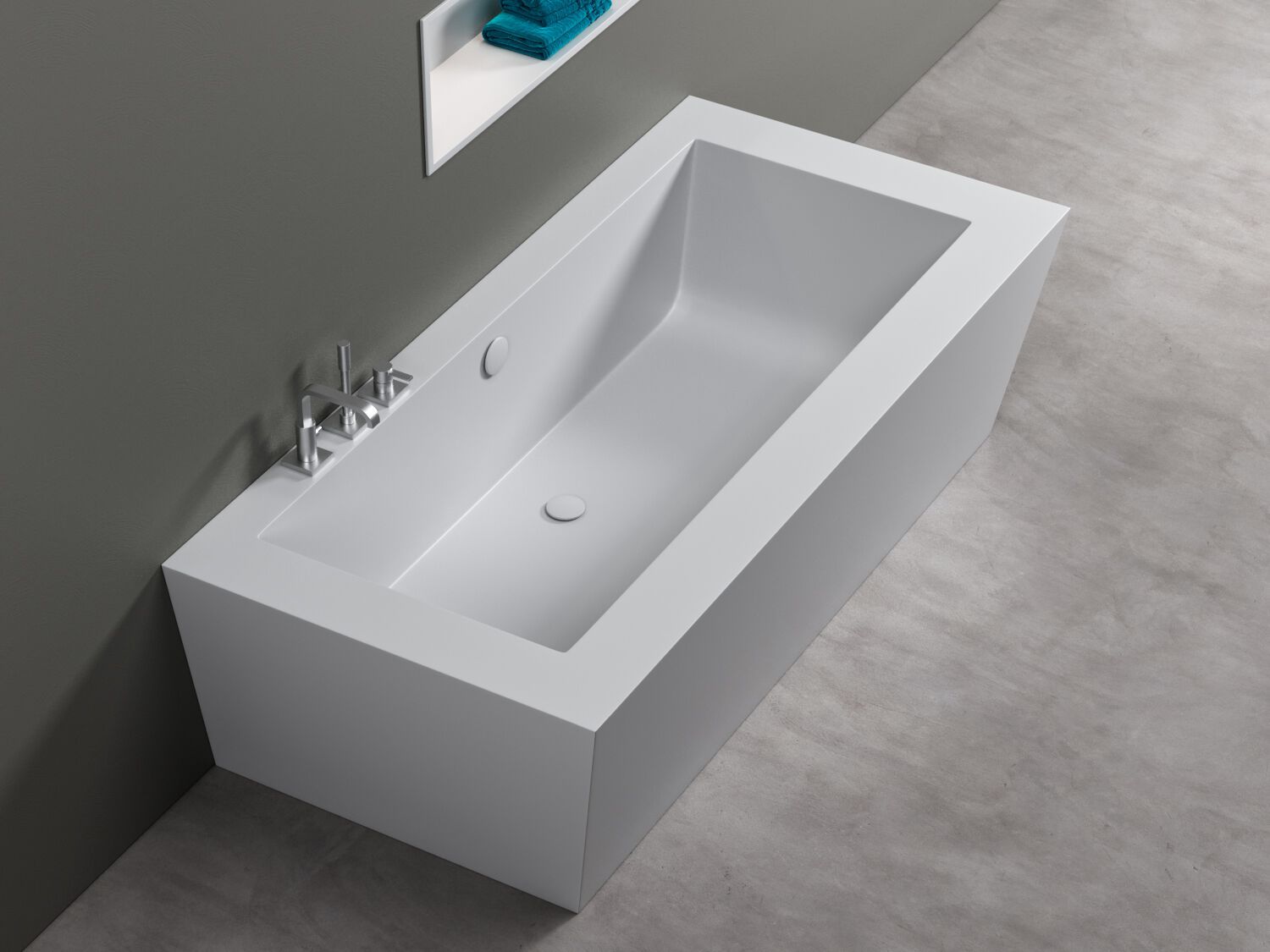 Прямоугольная ванна Corian® Acquapazza Corian ® elements ARCH-00046128