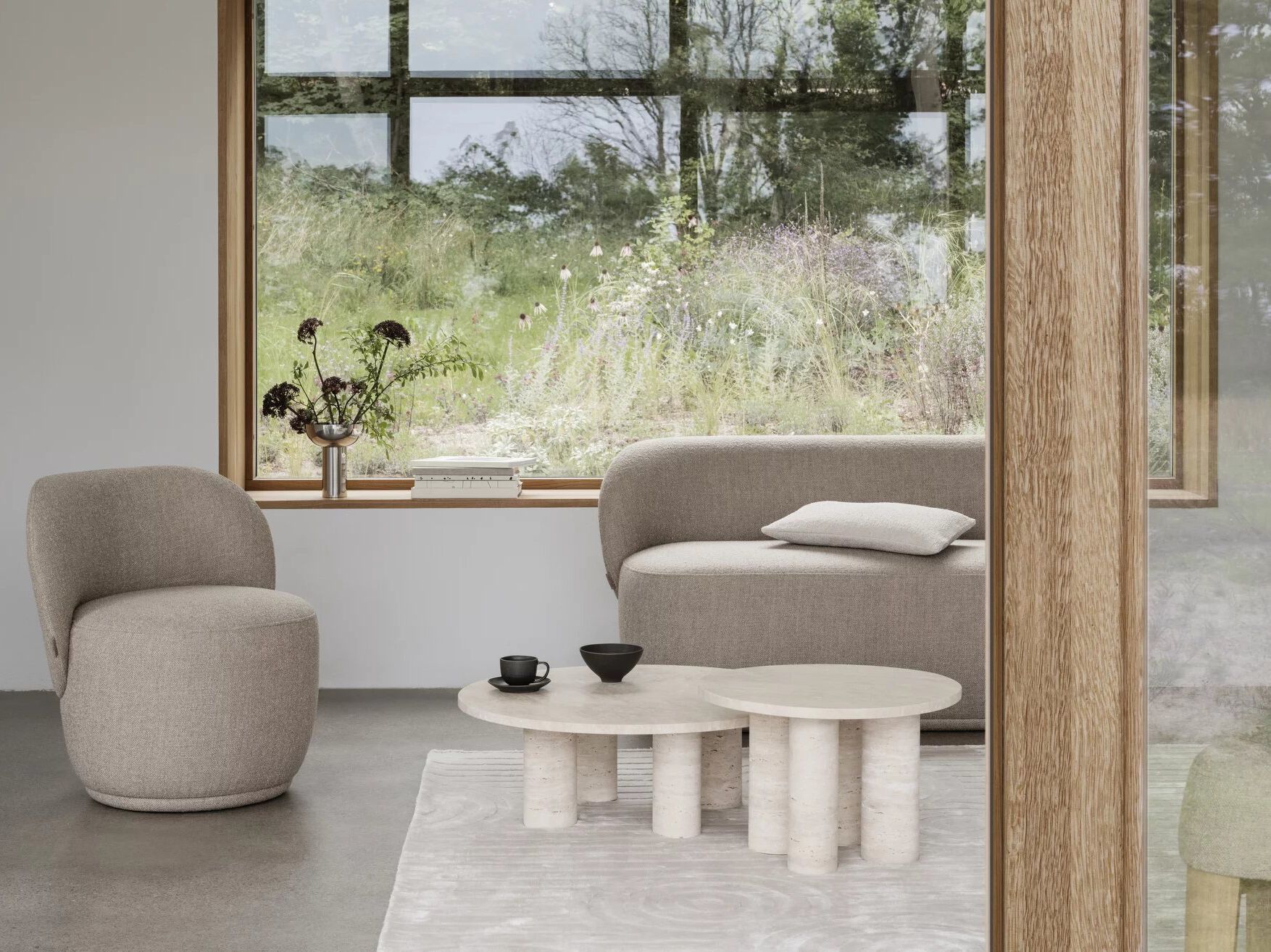 2-местный тканевый диван blomus Kuon ARCH-00032804 - Вид №10