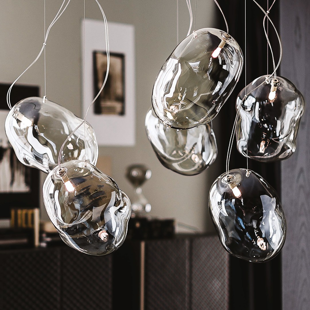 Cattelan Italia CLOUD 1 cristallo iride светильник подвесной 118907 - Вид №2