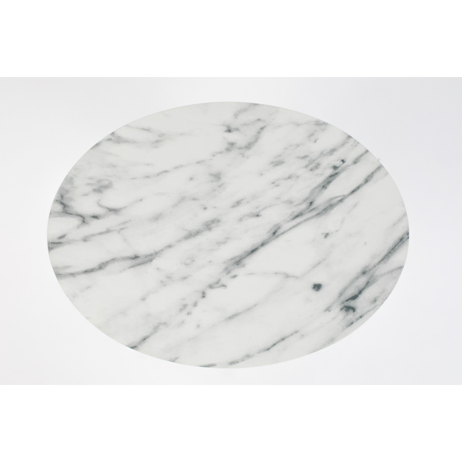 Столик овальный Snow, мрамор Zuiver 2300155 - Вид №4