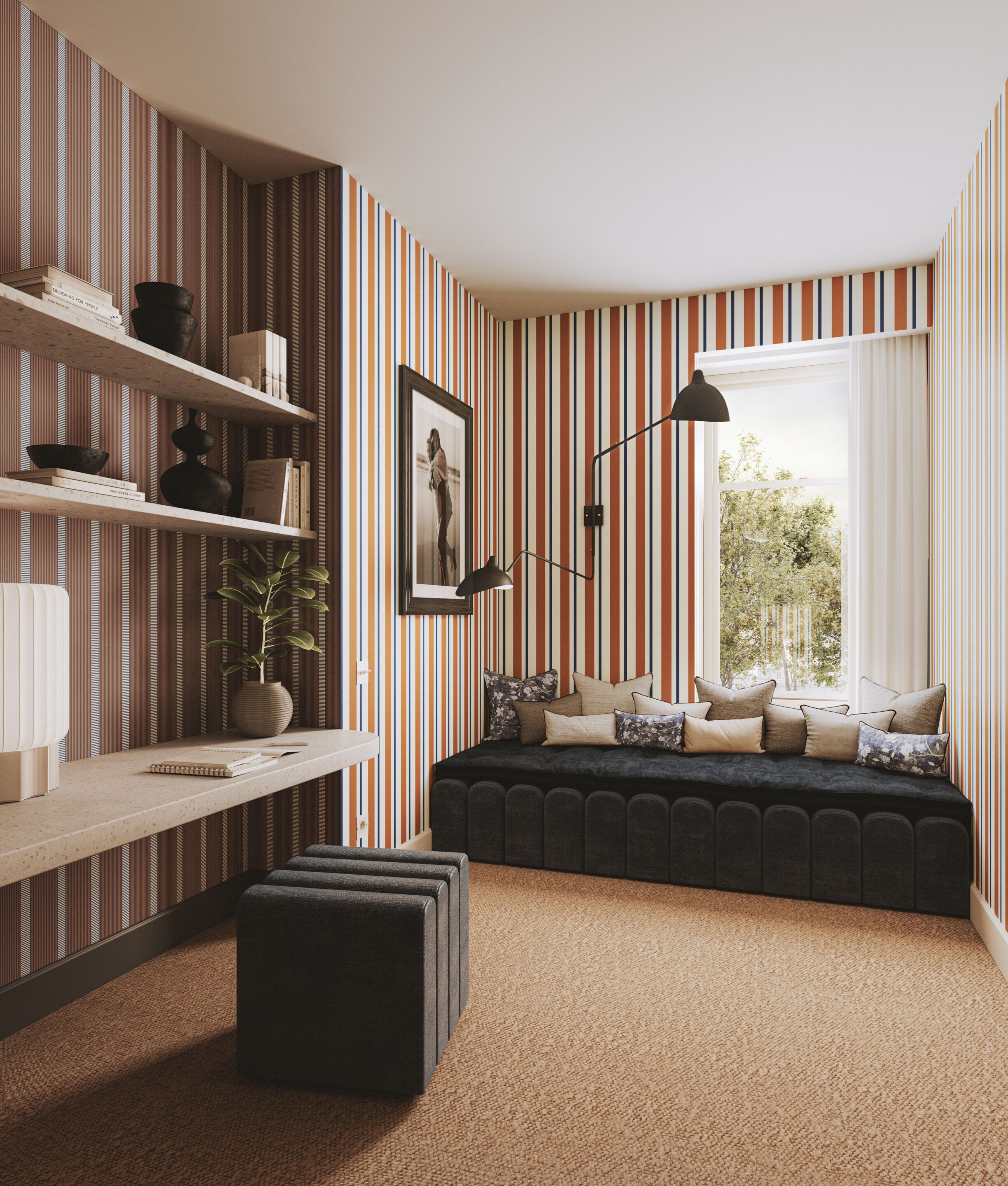 Обои с рисунком Ressource La Rayure ARCH-00134902 - Вид №1