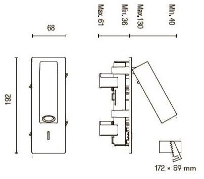 Grok Настенный светильник регулируемый Hall sun-id-1355682 - Вид №7