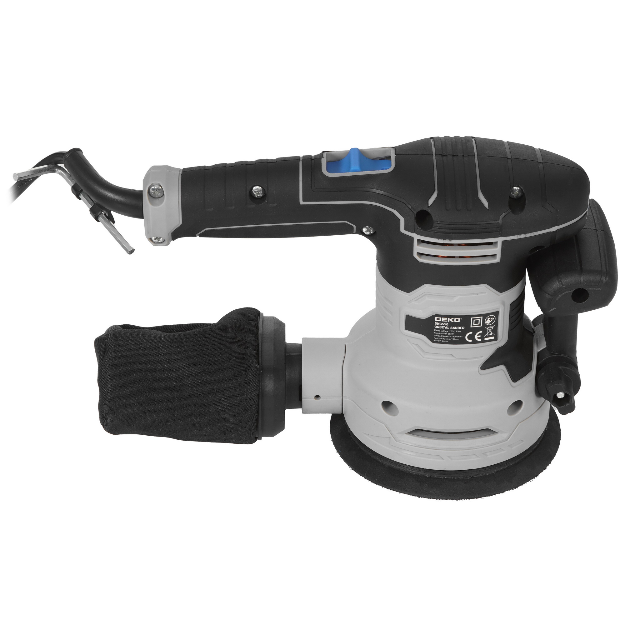 Эксцентриковая шлифмашинка DEKO DKG550 5064304 STDN-0110367 - Вид №3