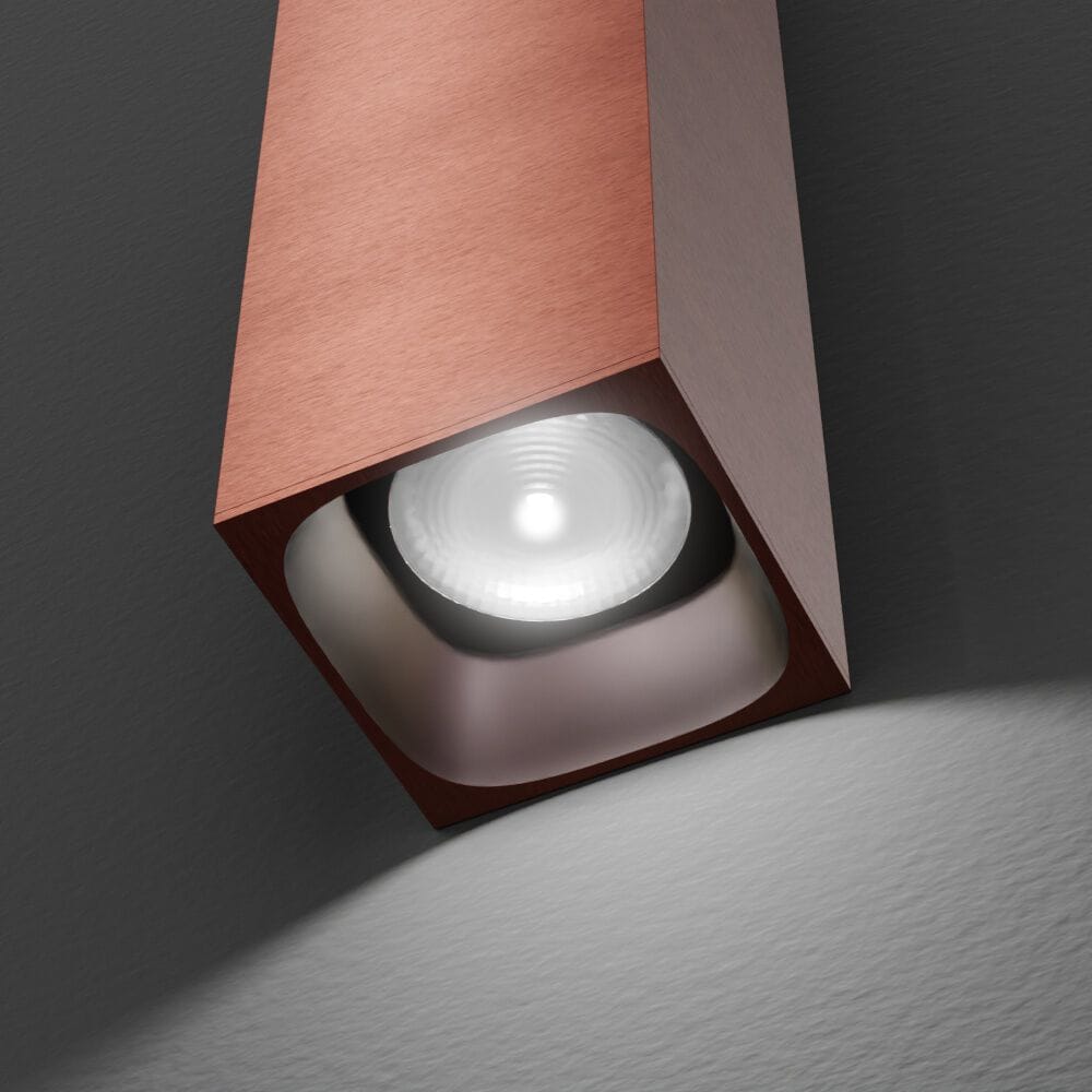 Алюминиевый настенный светильник Amarcords Qube ARCH-00032358 - Вид №5