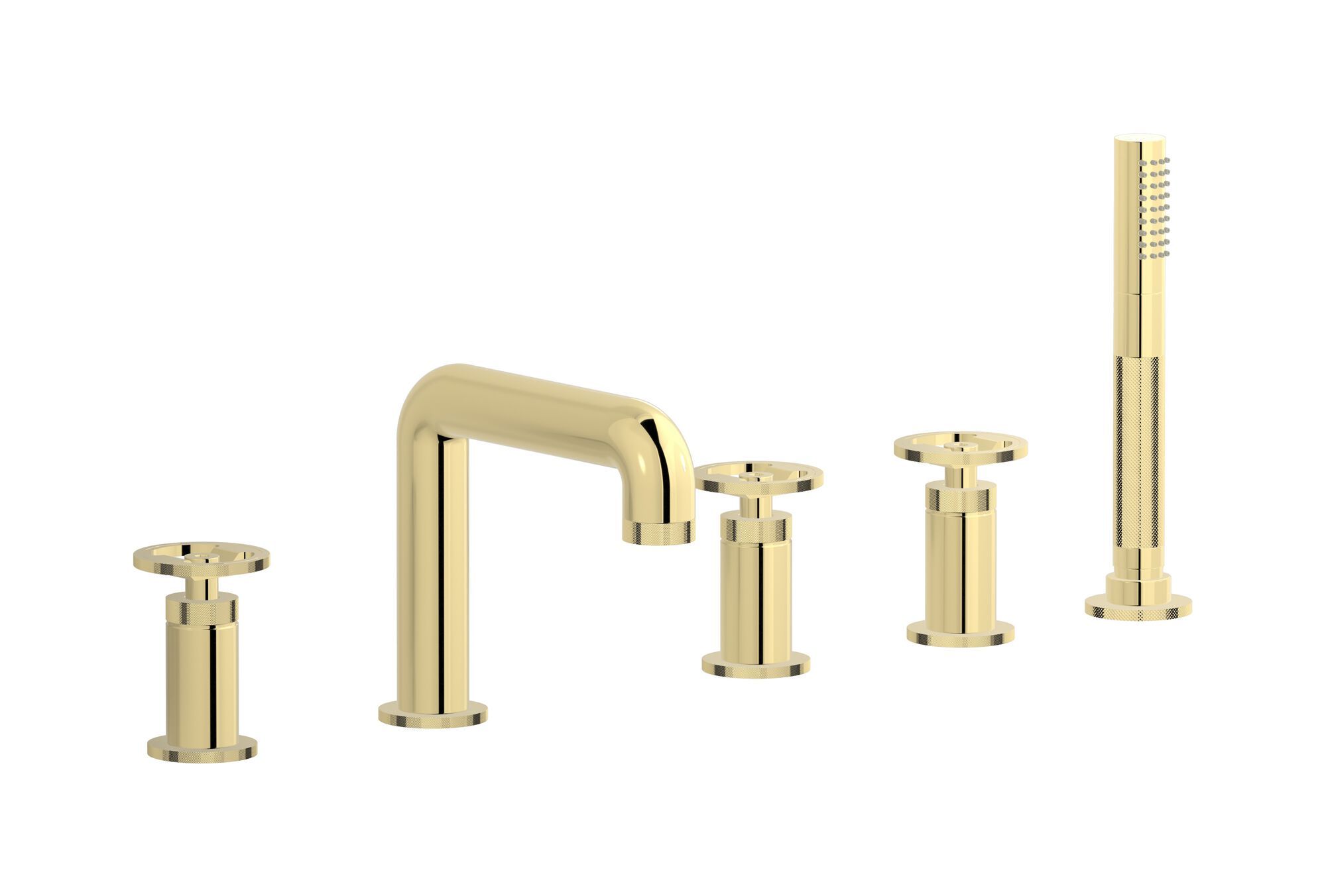 Смеситель для ванны с 5 отверстиями и ручным душем IB Bold ARCH-00114944 - Вид №8