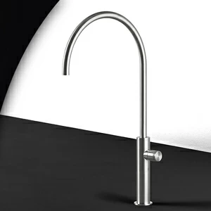 Смеситель для раковины HIRO HIR6S серебристый матовый