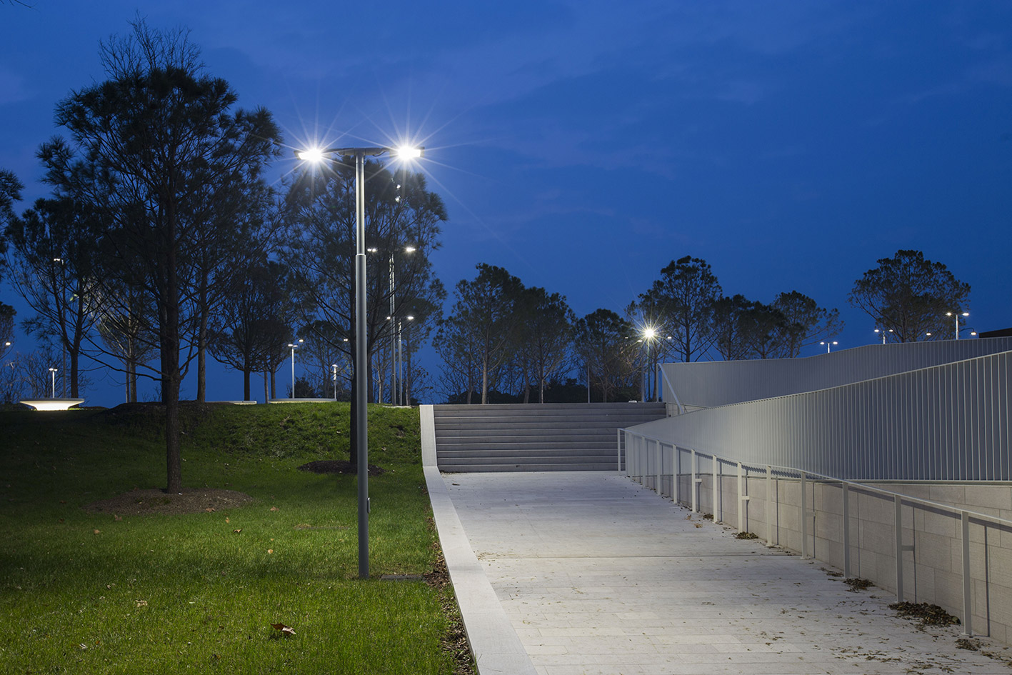 8750969 Уличное освещение  Platek TARSIUS Su palo  TARSIUS Mounted on pole - 24 LED 4000K Asymmetrical  - Вид №3