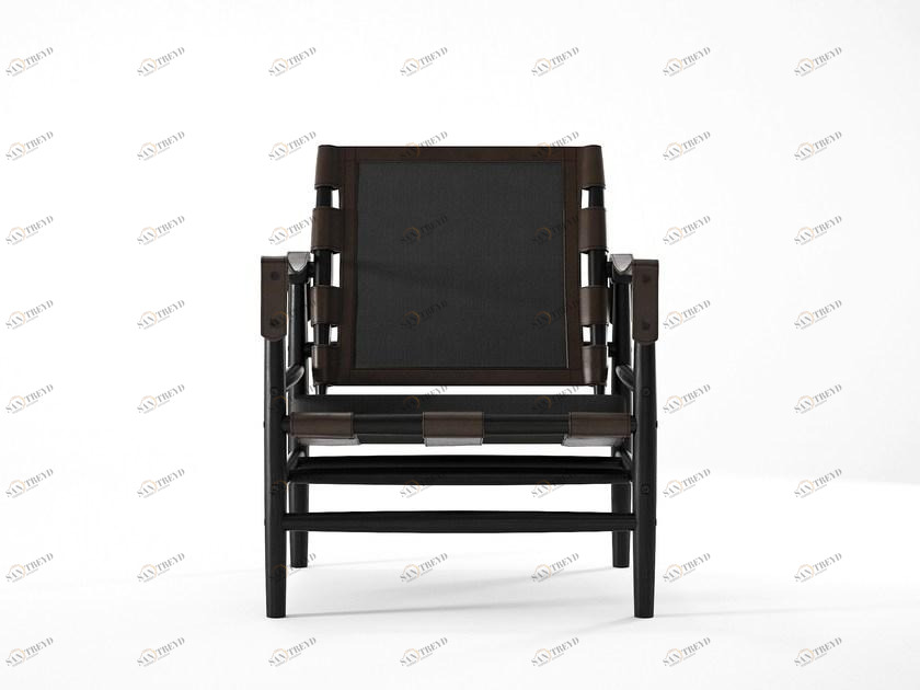 KARPENTER Кресло из дерева с подлокотниками Nomad sun-id-1361878