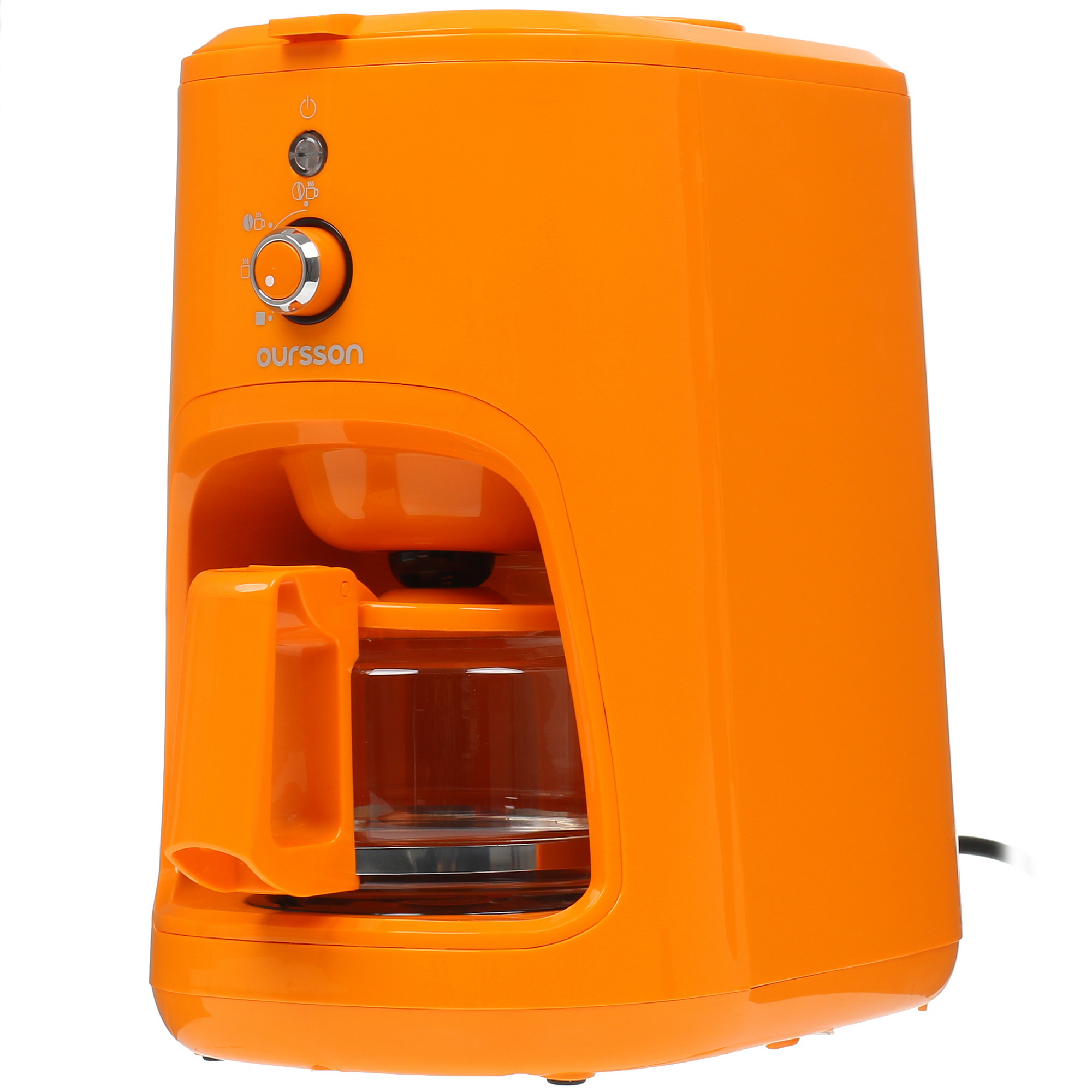 8116861 Кофеварка капельная Oursson CM0400G/OR оранжевый STDN-0116029 - Вид №3