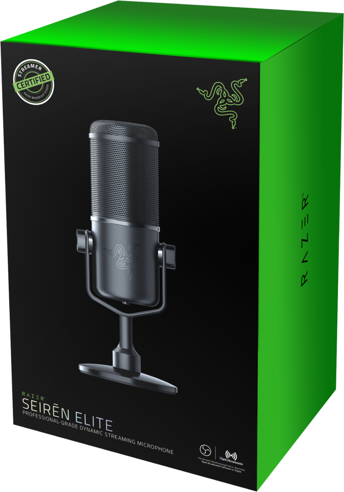 RZ19-02280100-R3M1 seir?n elite - desktop dynamic microphone - frml packaging Razer Santreyd  - Вид №3
