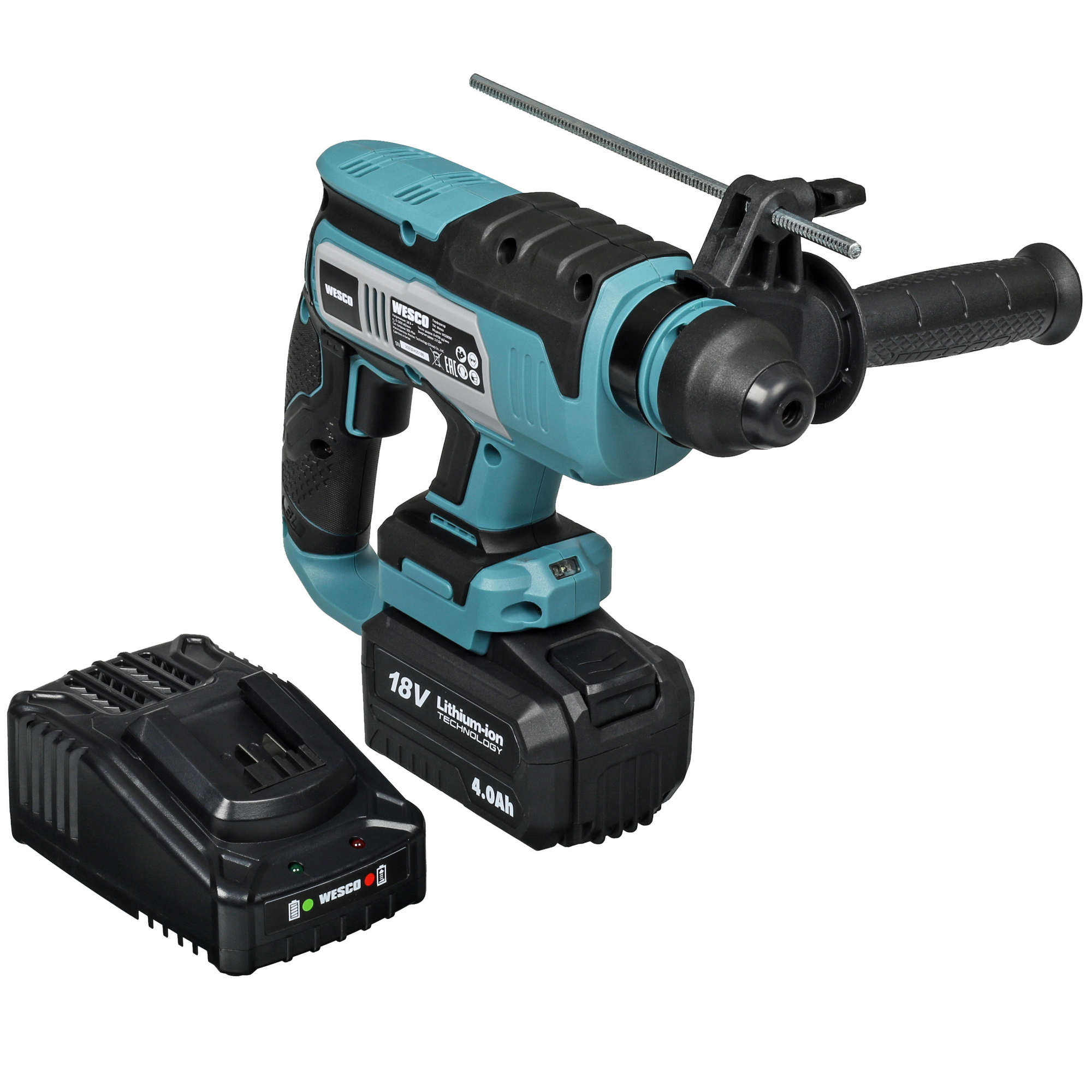 Перфоратор Wesco WS2806K 1ForAll 18V 5411554 STDN-0115303 - Вид №1