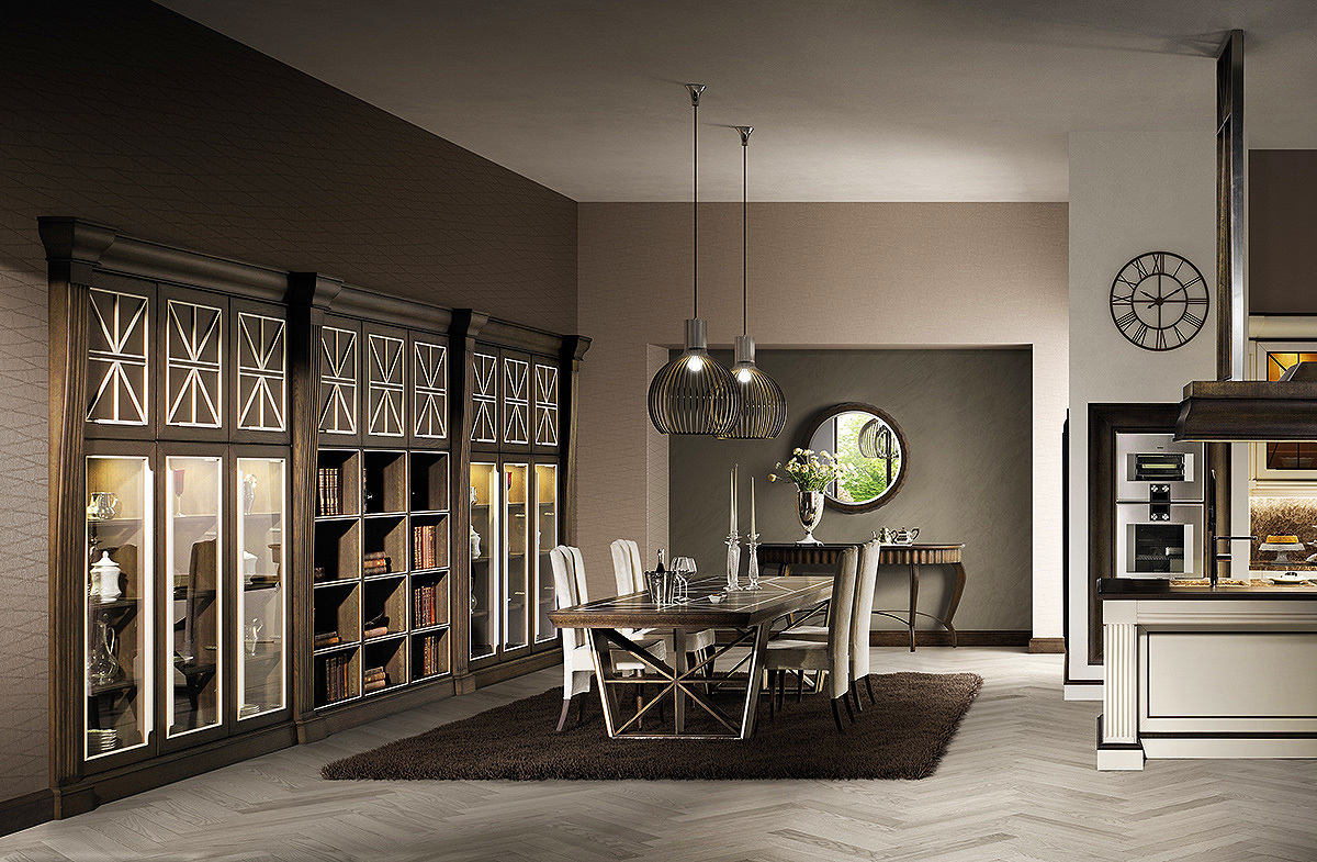 Кухня  PRESTIGE MADAME DECO 01  - Вид №1