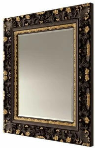 Carpanese Home Прямоугольное зеркало в настенной раме Heritage 6574