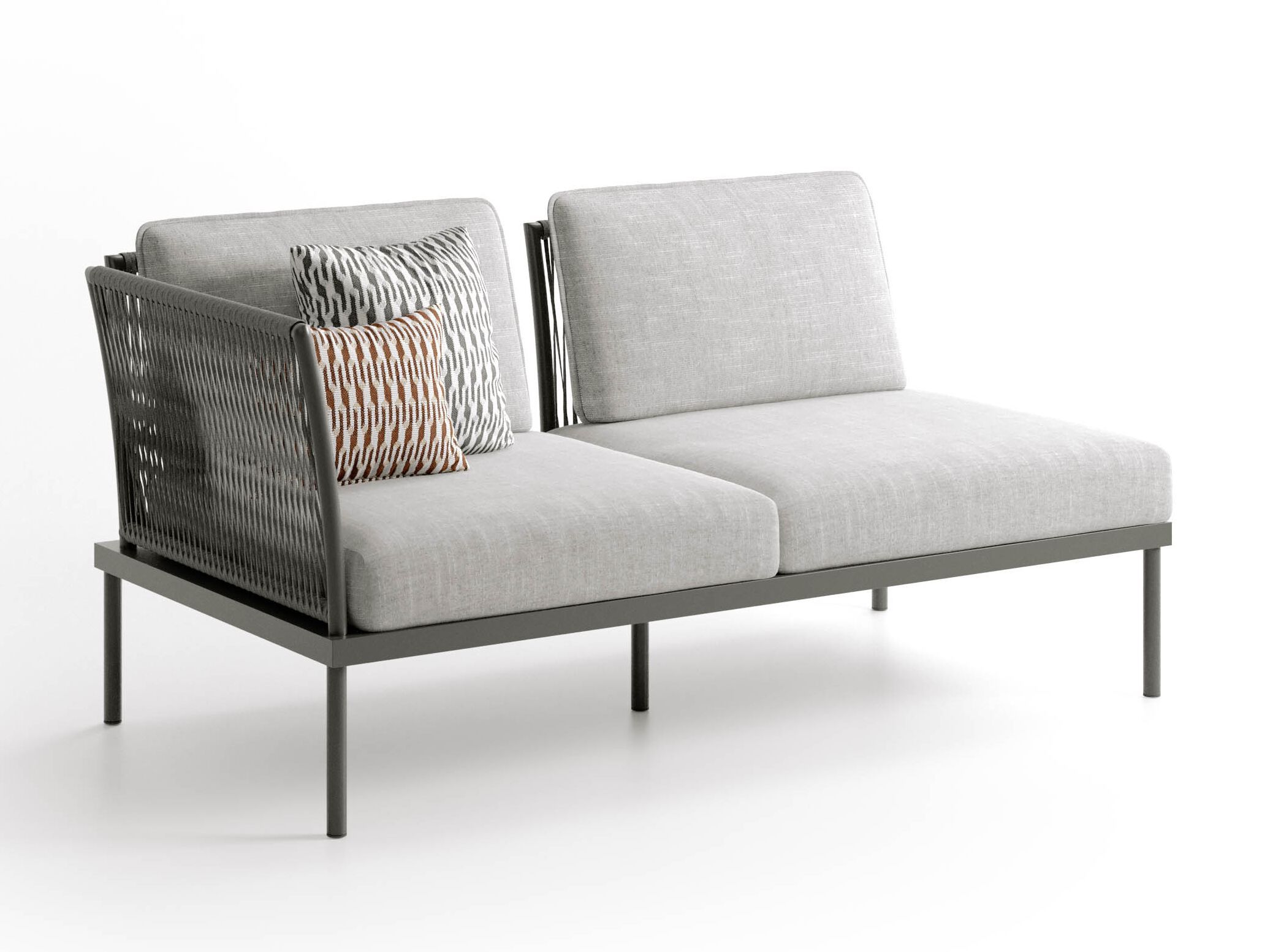 2-местный тканевый садовый диван Atmosphera ARCH-00095610