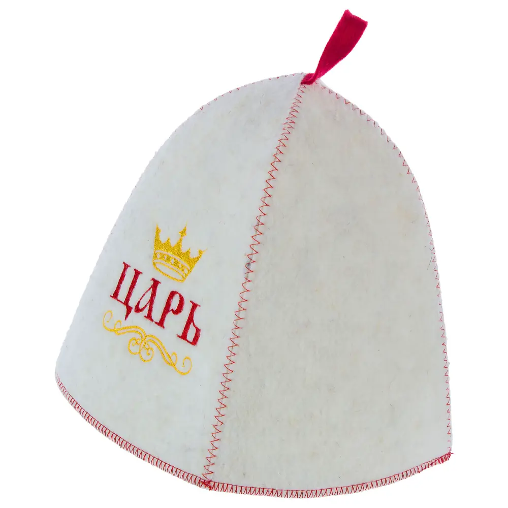 Шапка для бани «Царь, просто царь» войлок ГЛАВБАНЯ STLM-2116411
