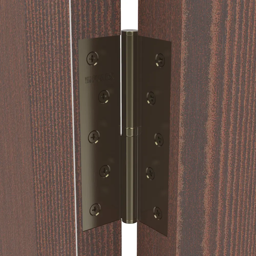 82105920 Петля съёмная правая S125413R-AB/BL, 125x75 мм, сталь, цвет бронза STLM-0019036 FUARO  - Вид №6