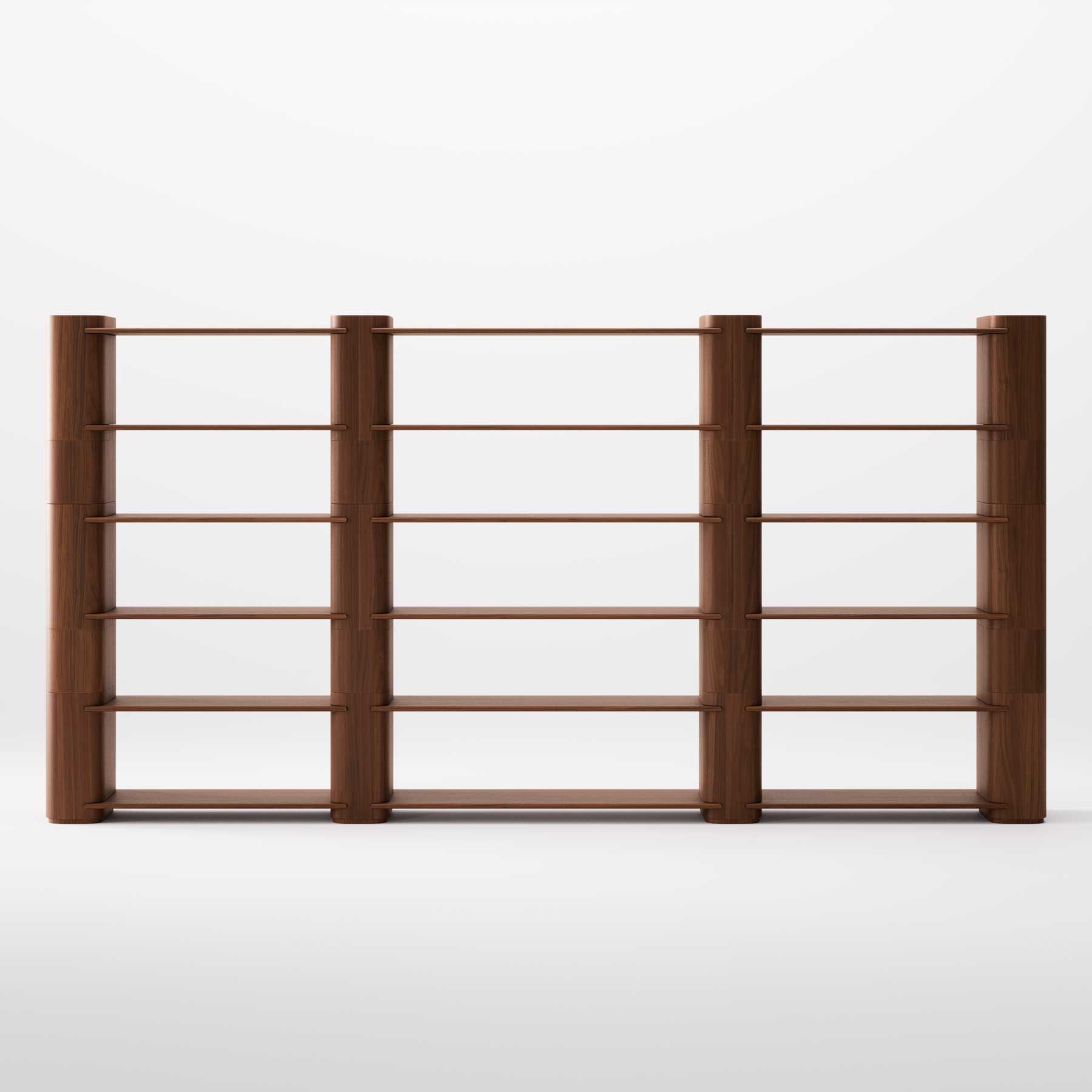 Деревянный самонесущий модульный книжный шкаф Wewood Path ARCH-00032308 - Вид №32