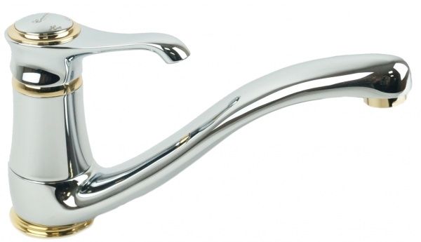 6095CO Смеситель Tiffany для кухни, цвет хром-золото EMMEVI