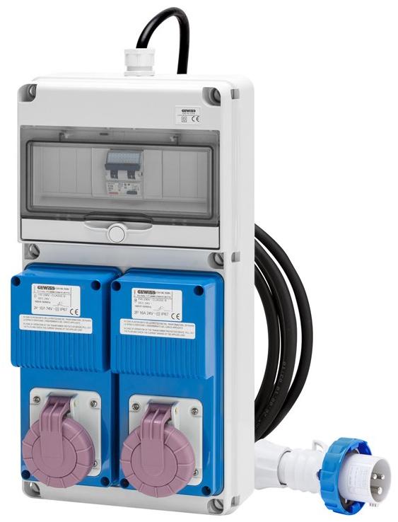 GEWISS Электрическая панель для строительной площадки Quadri combinati sun-id-1359824 - Вид №3