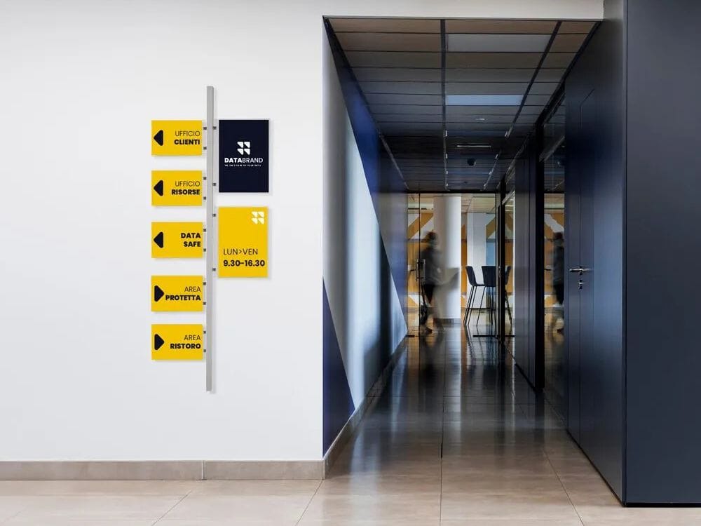 Крытый стальной знак знак STUDIO T Teknoline ARCH-00048303