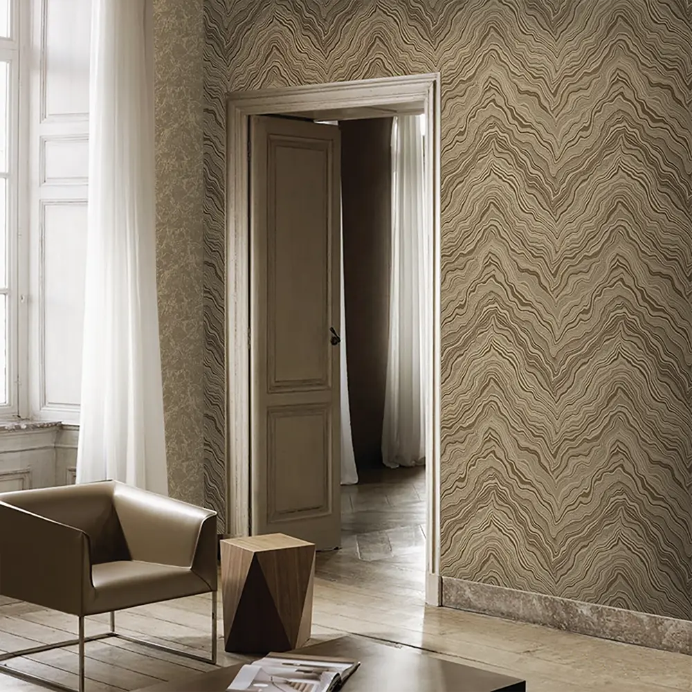 Обои флизелиновые Erismann Siena коричневые 1.06 м 60039-05 STLM-2184791 - Вид №2