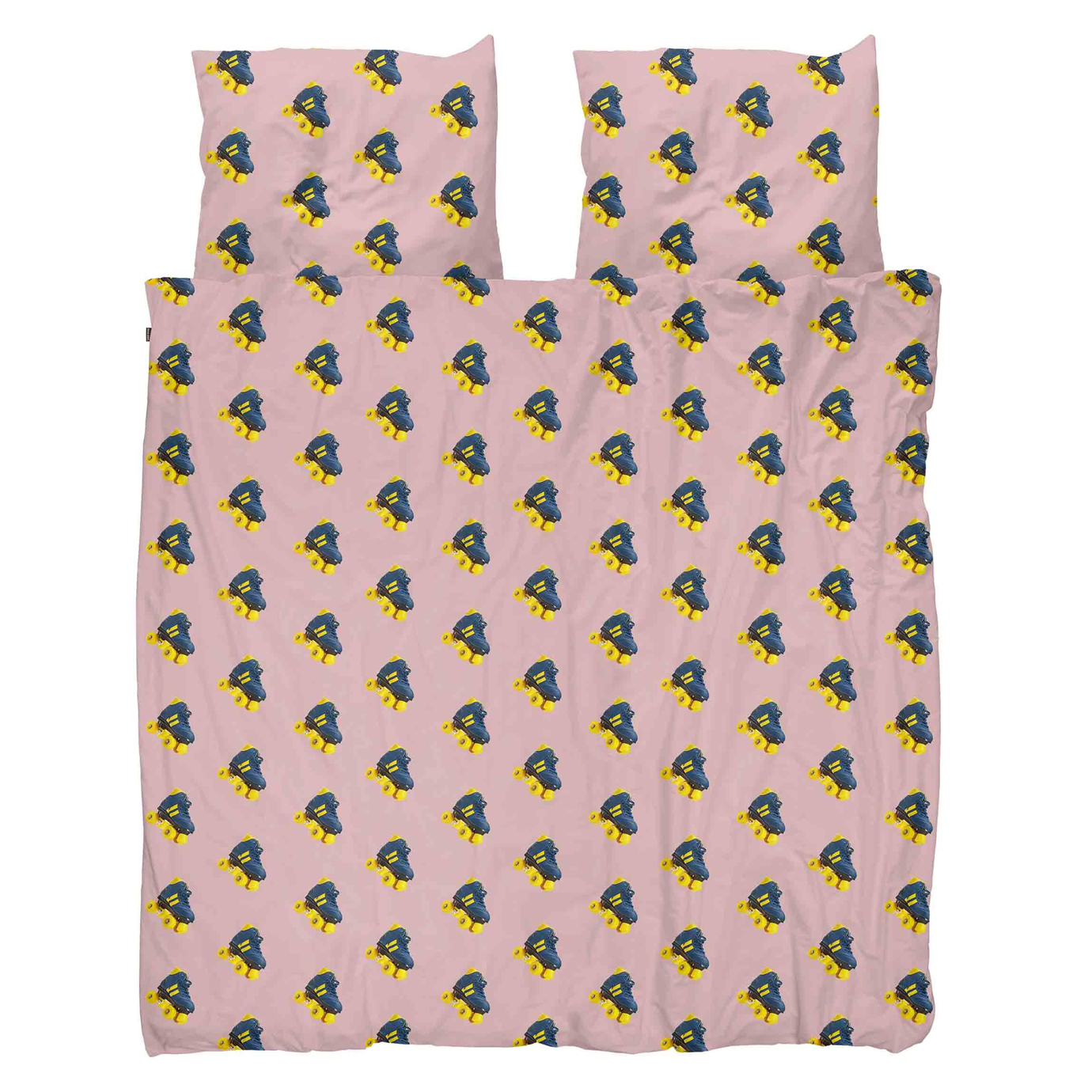 Детское постельное белье двуспальное "Ролики" 200х220 см SNURK  335490 Розовый  - Вид №4