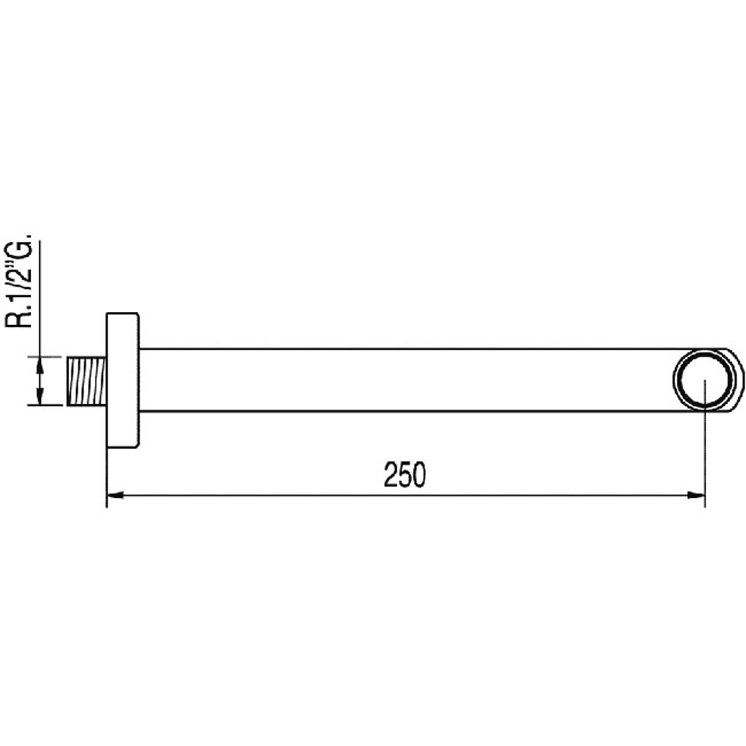 Настенный носик-114171021 TRES RICAMBI - Вид №1