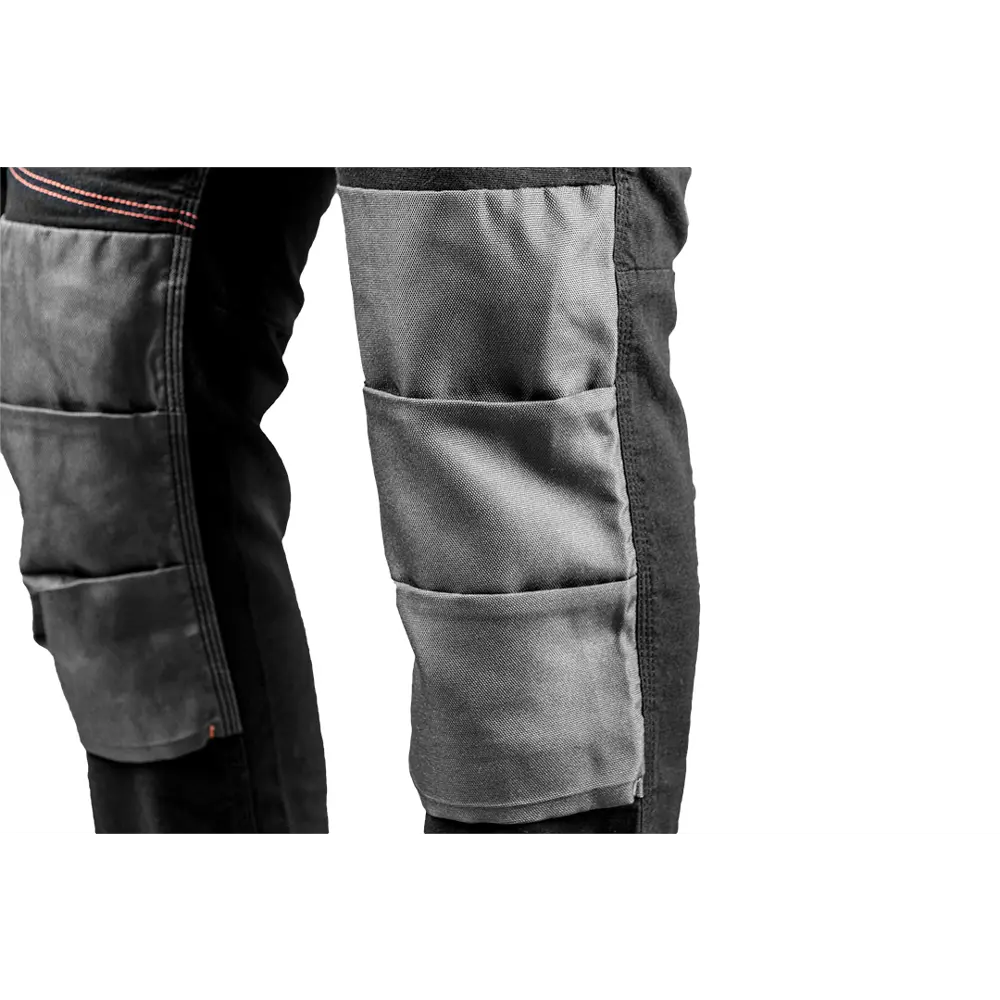 Брюки рабочие со съемными карманами Neo Tools HD Slim черные размер XS рост 170 STLM-2115514 - Вид №1