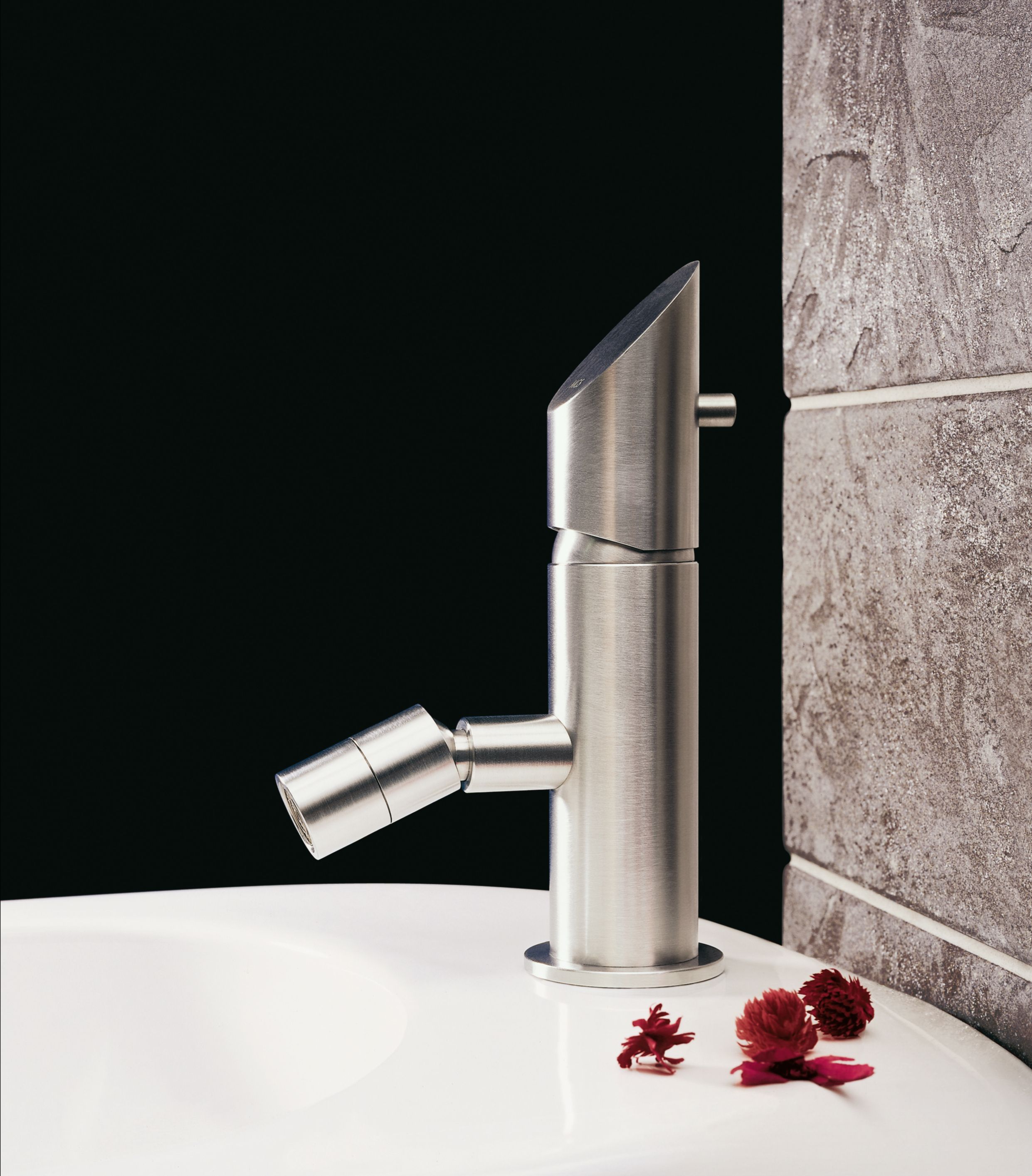 Смеситель для биде из нержавеющей стали с поворотным горлышком MGS ARCH-00072679 - Вид №1