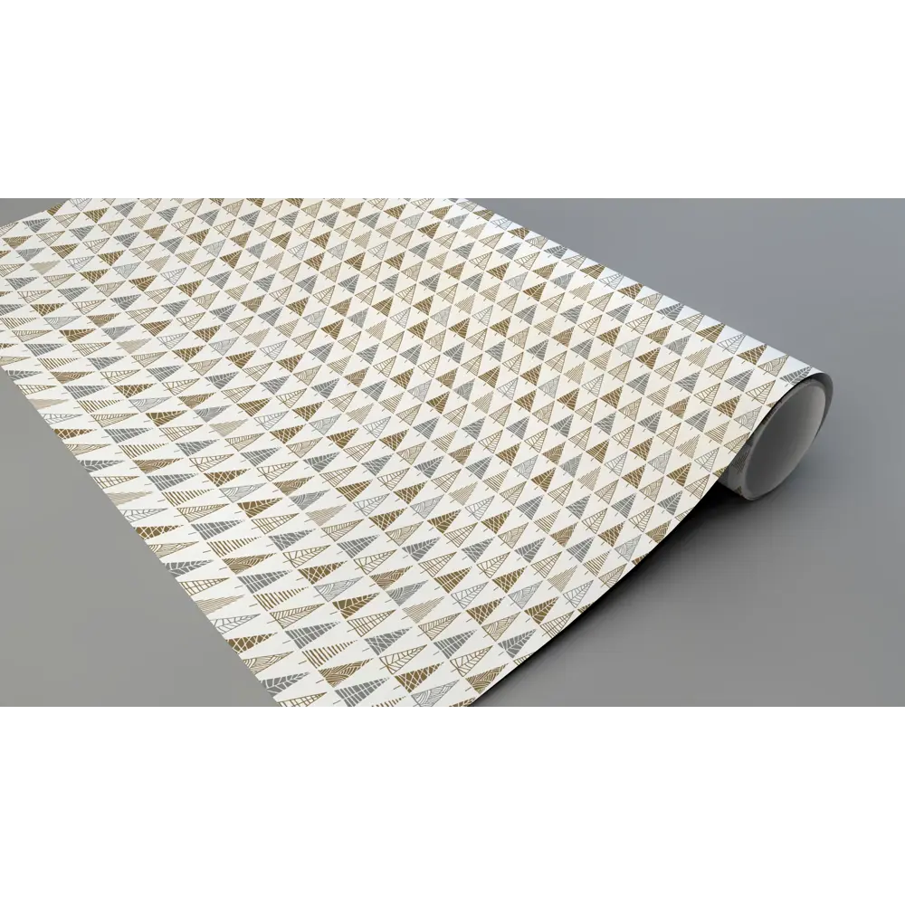 Упаковочная бумага Симфония "Треугольники" 100x70 см STLM-2090927 - Вид №3
