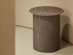 Мраморный табурет для ванной комнаты