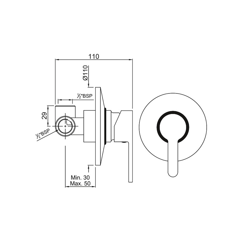 FUS-CHR-29227 Смеситель Jaquar Fusion Santreyd - Вид №1