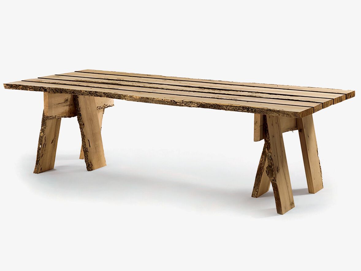 Прямоугольный стол из брикколы Riva 1920 FRAMMENTI DI WABI-SABI ARCH-00029068