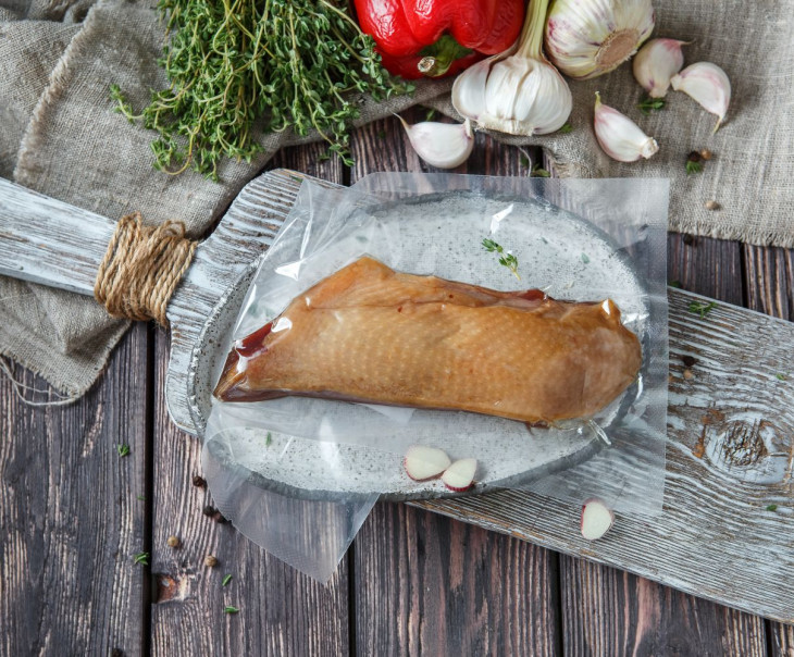 4734 Филе утиной грудки сырокопченое Вкусляндия  - Вид №3