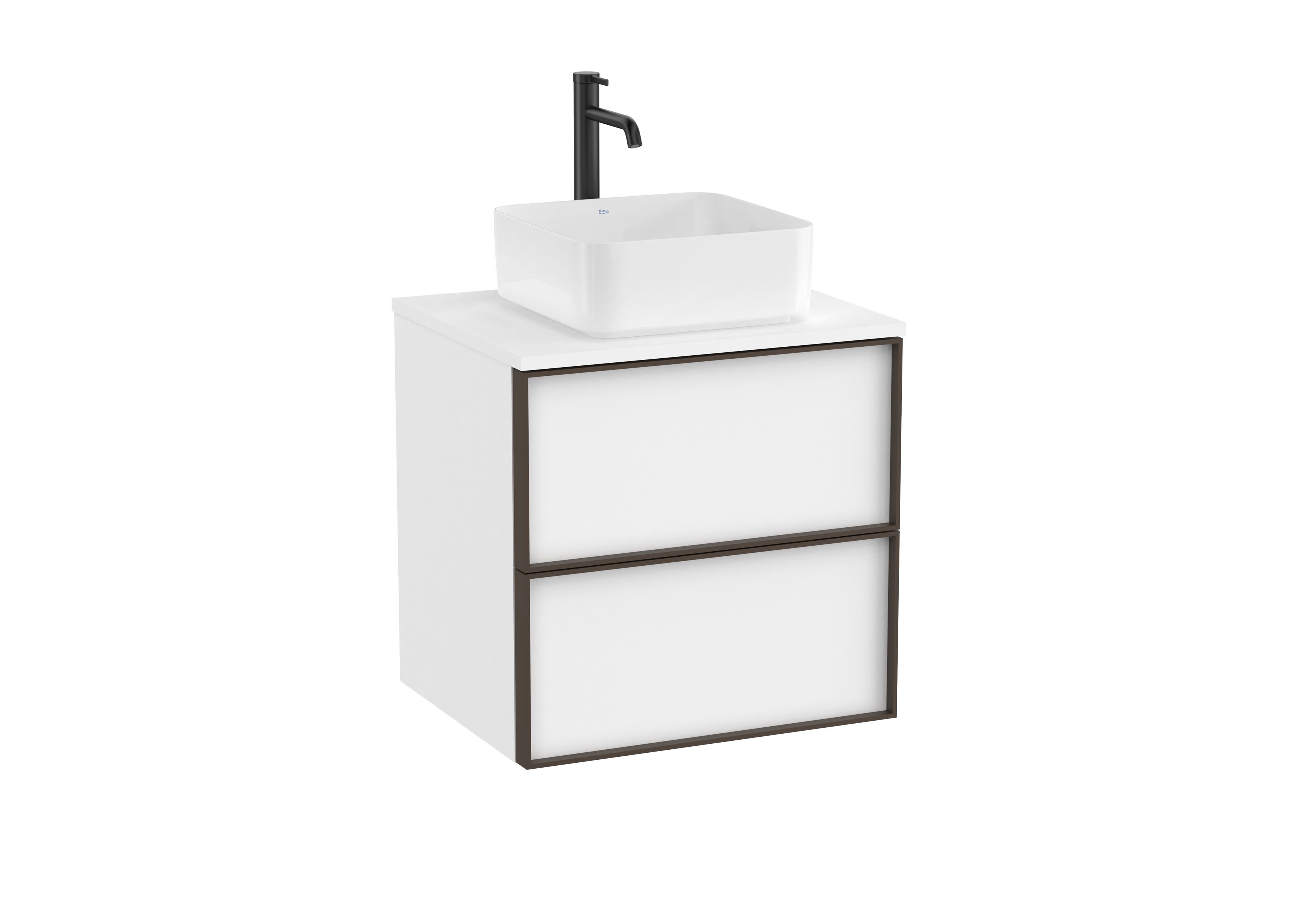 Деревянный шкаф для раковины с выдвижными ящиками Roca Inspira ARCH-00045221 - Вид №14