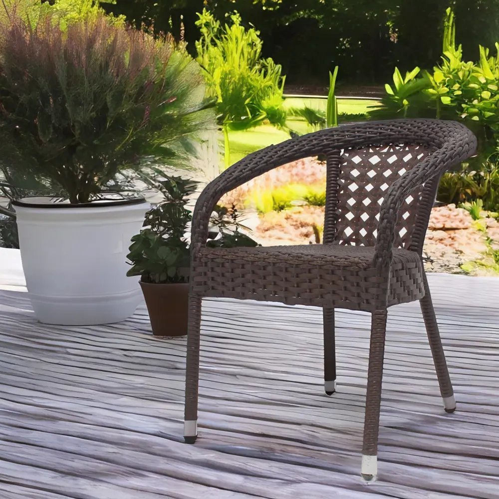 Кресло Santreyd Deco для террасы и сада из искусственного ротанга 85017154 STLM-0057747 - Вид №4