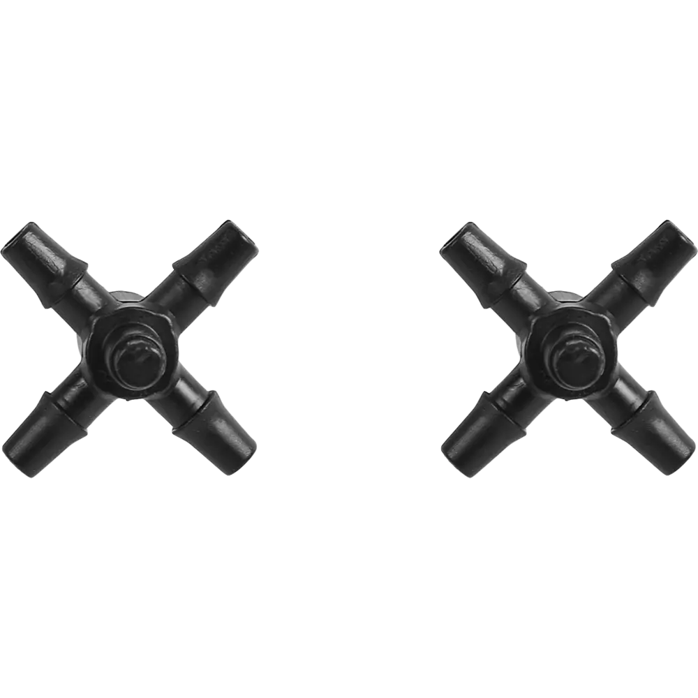 Разветвитель крестовой BOUTTE на 4 выхода для систем капельного полива 87270995 STLM-0956809 - Вид №2