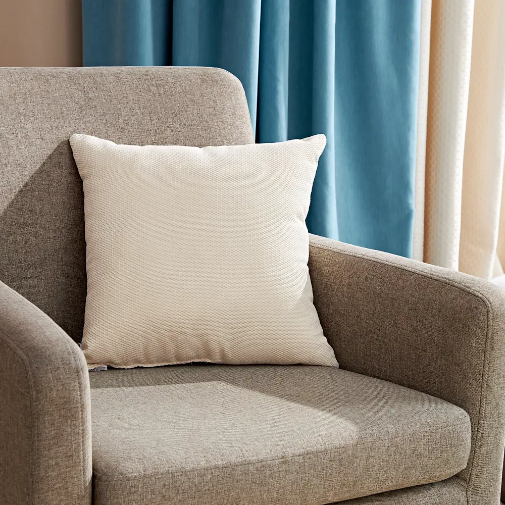 Подушка Berta 40x40 см цвет молочный 88477380 STLM-2187215 SEASONS  - Вид №4
