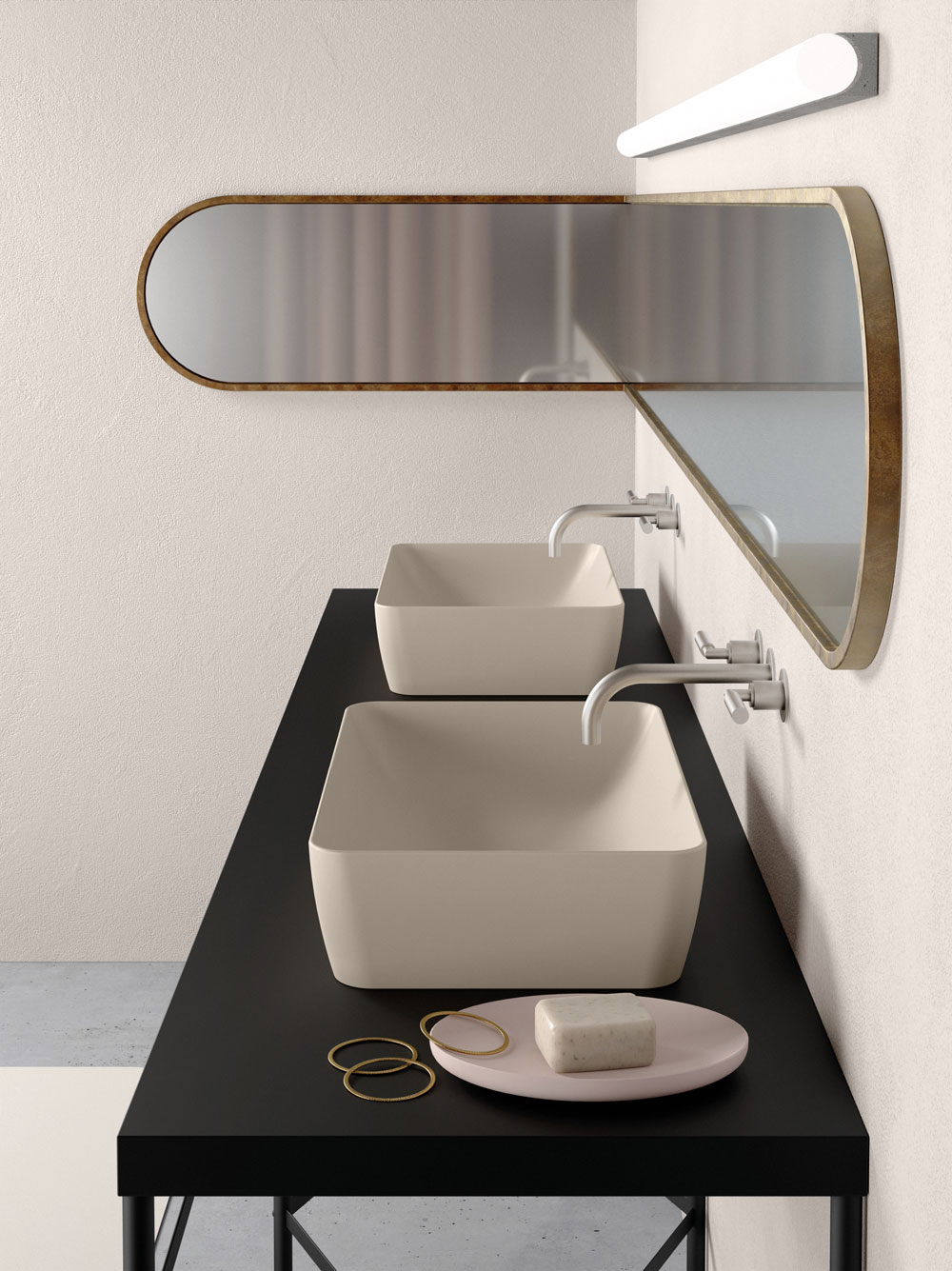 903608 Накладная раковина на столешницу  овальная GSI ceramica  - Вид №2