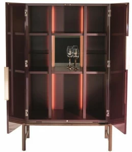 Visionnaire Барная стойка из лакированного дерева со встроенной подсветкой King's cross