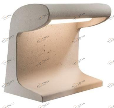 NEMO Торшер уличный светодиодный из бетона Borne béton sun-id-1449390